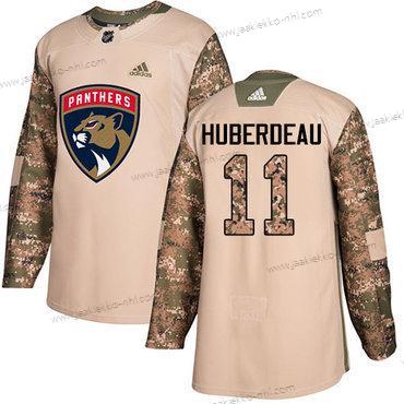 Adidas Miesten Florida Panthers #11 Jonathan Huberdeau Maastokuvio Aito 2017 Veterans Day Ommeltu NHL Paita