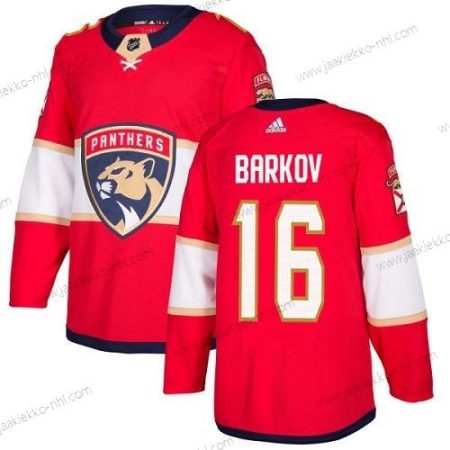 Adidas Miesten Florida Panthers #16 Aleksander Barkov Punainen Kotiottelupaita Aito Ommeltu NHL Paita