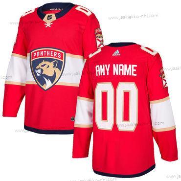 Adidas Miesten Florida Panthers Mukautettu Punainen 2017-2018 Kotiottelupaita Jääkiekko Paita