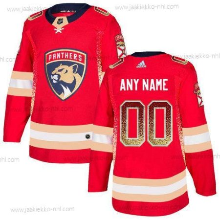 Adidas Miesten Florida Panthers Mukautettu Punainen Paita