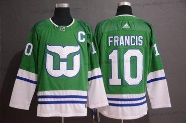 Adidas Miesten Hartford Whalers #10 Ron Francis Vihreä Paita