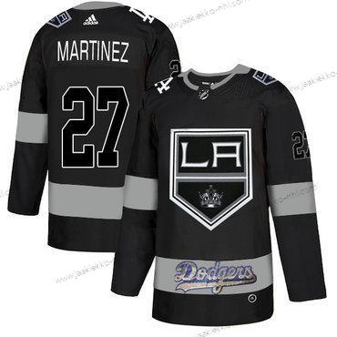 Adidas Miesten La Los Angeles Kings With Dodgers 27 Alec Martinez Musta Paita