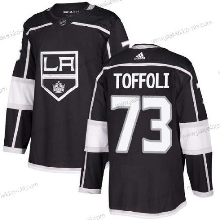 Adidas Miesten Los Angeles Kings #73 Tyler Toffoli Musta Kotiottelupaita Aito Ommeltu NHL Paita