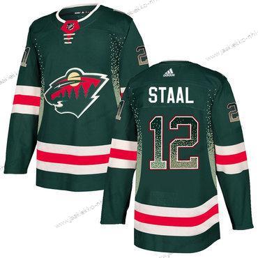 Adidas Miesten Minnesota Wild #12 Eric Staal Vihreä Paita