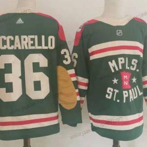 Adidas Miesten Minnesota Wild 36 Zuccarello Vihreä Klassinen Edition 2022 NHL Paita