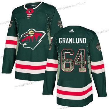 Adidas Miesten Minnesota Wild #64 Mikael Granlund Vihreä Paita