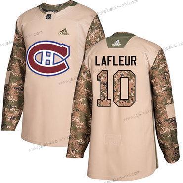 Adidas Miesten Montreal Canadiens #10 Guy Lafleur Maastokuvio Aito 2017 Veterans Day Ommeltu NHL Paita