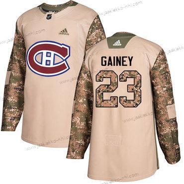 Adidas Miesten Montreal Canadiens #23 Bob Gainey Maastokuvio Aito 2017 Veterans Day Ommeltu NHL Paita