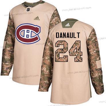 Adidas Miesten Montreal Canadiens #24 Phillip Danault Maastokuvio Aito 2017 Veterans Day Ommeltu NHL Paita