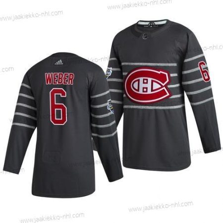 Adidas Miesten Montreal Canadiens #6 Shea Weber Harmaa 2020 NHL All-Star Game Paita