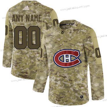 Adidas Miesten Montreal Canadiens Mukautettu Maastokuvio Paita