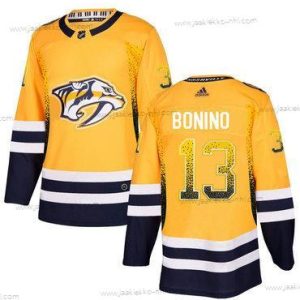 Adidas Miesten Nashville Predators #13 Nick Bonino Kulta Paita