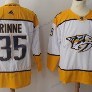 Adidas Miesten Nashville Predators #35 Pekka Rinne Valkoinen Road Aito Ommeltu NHL Paita