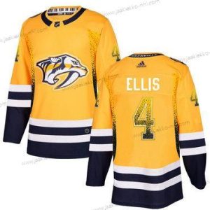 Adidas Miesten Nashville Predators #4 Ryan Ellis Kulta Paita