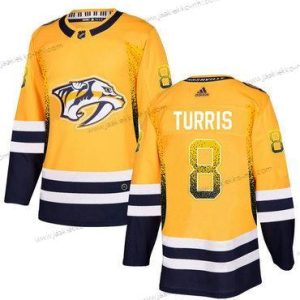 Adidas Miesten Nashville Predators #8 Kyle Turris Kulta Paita