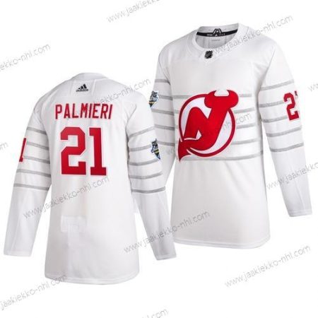 Adidas Miesten New Jersey Devils #21 Kyle Palmieri Harmaa 2020 NHL All-Star Game Paita