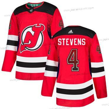 Adidas Miesten New Jersey Devils #4 Scott Stevens Punainen Paita