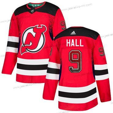 Adidas Miesten New Jersey Devils #9 Taylor Hall Punainen Paita