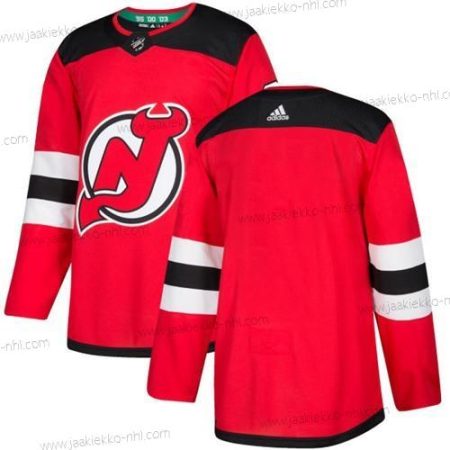 Adidas Miesten New Jersey Devils Tyhjä Punainen Aito Ommeltu NHL Paita