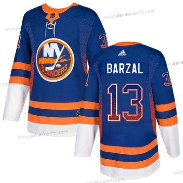 Adidas Miesten New York Islanders #13 Mathew Barzal Sininen Oranssi Royal Paita