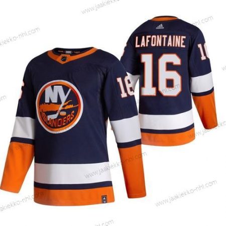 Adidas Miesten New York Islanders #16 Andrew Ladd Laivastonsininen Sininen 2020-21 Käänteinen Retro Vaihtopaita NHL Paita