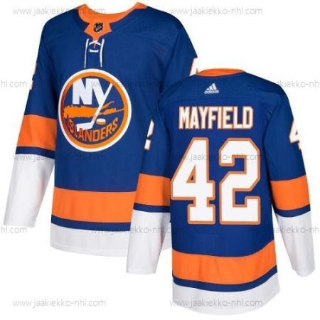 Adidas Miesten New York Islanders #42 Scott Mayfield Royal Sininen Kotiottelupaita Aito NHL Paita