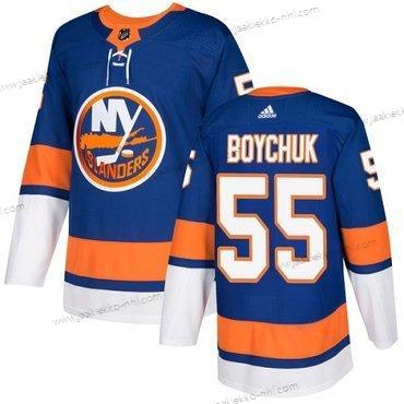 Adidas Miesten New York Islanders #55 Johnny Boychuk Royal Sininen Kotiottelupaita Aito Ommeltu NHL Paita