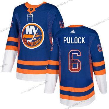 Adidas Miesten New York Islanders #6 Ryan Pulock Royal Sininen Oranssi Valkoinen Paita