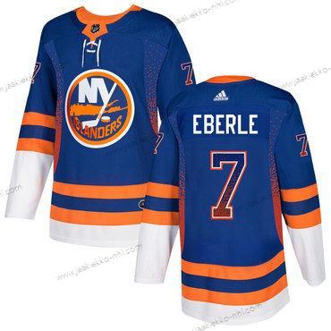 Adidas Miesten New York Islanders #7 Jordan Eberle Royal Sininen Oranssi Valkoinen Paita