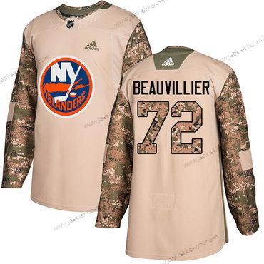 Adidas Miesten New York Islanders #72 Anthony Beauvillier Maastokuvio Aito 2017 Veterans Day Ommeltu NHL Paita