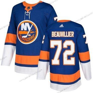 Adidas Miesten New York Islanders #72 Anthony Beauvillier Royal Sininen Kotiottelupaita Aito Ommeltu NHL Paita