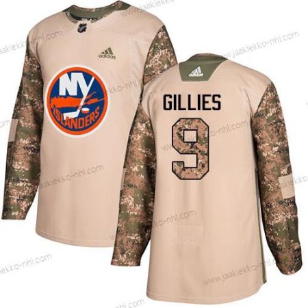 Adidas Miesten New York Islanders #9 Clark Gillies Maastokuvio Aito 2017 Veterans Day Ommeltu NHL Paita