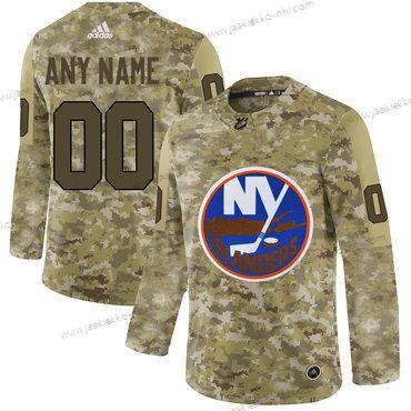 Adidas Miesten New York Islanders Mukautettu Maastokuvio Paita