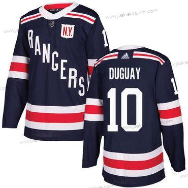 Adidas Miesten New York Rangers #10 Ron Duguay Laivastonsininen Sininen Aito 2018 Talvi Klassinen Ommeltu NHL Paita