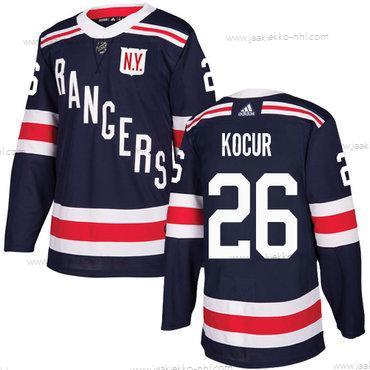 Adidas Miesten New York Rangers #26 Joe Kocur Laivastonsininen Sininen Aito 2018 Talvi Klassinen Ommeltu NHL Paita