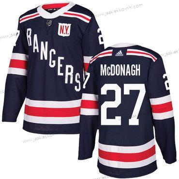 Adidas Miesten New York Rangers #27 Ryan Mcdonagh Laivastonsininen Sininen Aito 2018 Talvi Klassinen Ommeltu NHL Paita