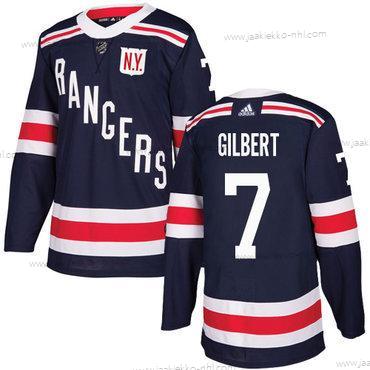 Adidas Miesten New York Rangers #7 Rod Gilbert Laivastonsininen Sininen Aito 2018 Talvi Klassinen Ommeltu NHL Paita