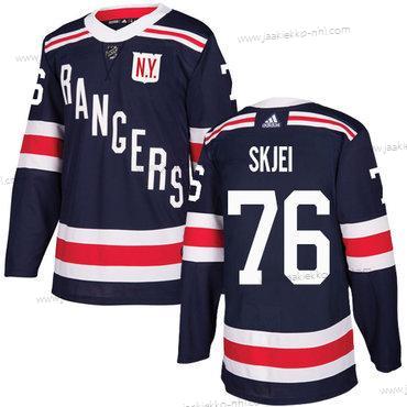 Adidas Miesten New York Rangers #76 Brady Skjei Laivastonsininen Sininen Aito 2018 Talvi Klassinen Ommeltu NHL Paita