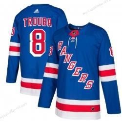 Adidas Miesten New York Rangers #8 Jacob Trouba Sininen Kotiottelupaita Ommeltu NHL Paita