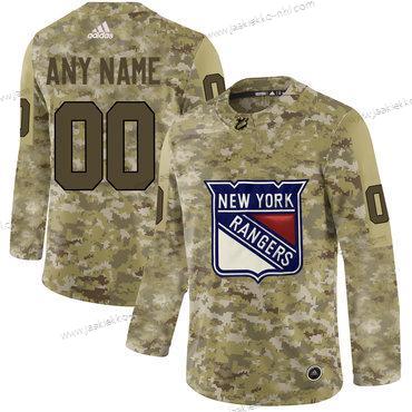 Adidas Miesten New York Rangers Mukautettu Maastokuvio Paita