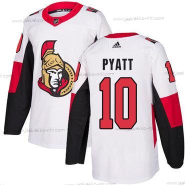 Adidas Miesten Ottawa Senators #10 Tom Pyatt Aito Valkoinen Kolmas paita NHL Paita