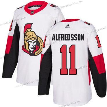 Adidas Miesten Ottawa Senators #11 Daniel Alfredsson Aito Valkoinen Kolmas paita NHL Paita