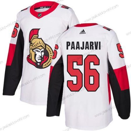 Adidas Miesten Ottawa Senators #56 Magnus Paajarvi Aito Valkoinen Kolmas paita NHL Paita