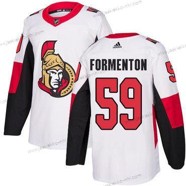 Adidas Miesten Ottawa Senators #59 Alex Formenton Valkoinen Kolmas paita Aito Ommeltu NHL Paita