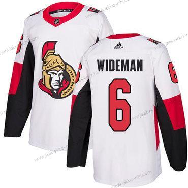 Adidas Miesten Ottawa Senators #6 Chris Wideman Aito Valkoinen Kolmas paita NHL Paita