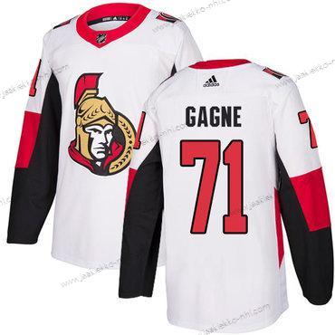 Adidas Miesten Ottawa Senators #71 Gabriel Gagne Aito Valkoinen Kolmas paita NHL Paita