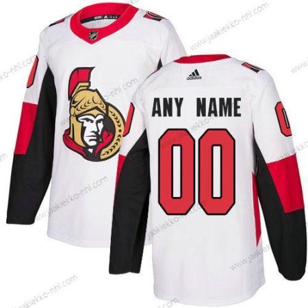 Adidas Miesten Ottawa Senators Mukautettu NHL Aito Valkoinen Paita