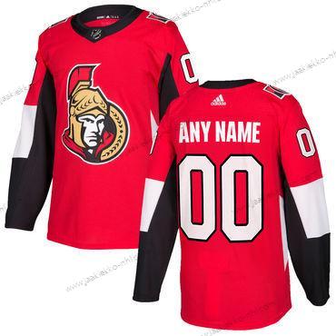 Adidas Miesten Ottawa Senators Mukautettu Punainen Ommeltu 2017-2018 NHL Paita