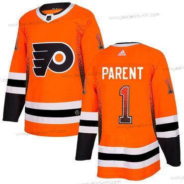 Adidas Miesten Philadelphia Flyers #1 Bernie Parent Oranssi Paita