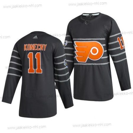 Adidas Miesten Philadelphia Flyers #11 Travis Konecny Harmaa 2020 NHL All-Star Game Paita